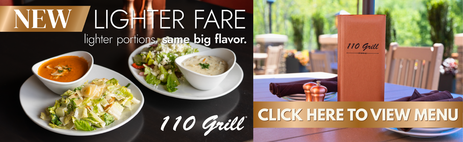 110 Grill Lighter Fare Web Banner May 26