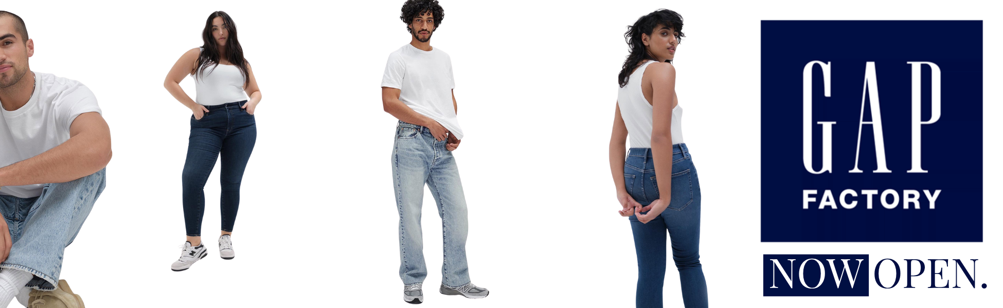 GAP Factory Now Open Web Banner.