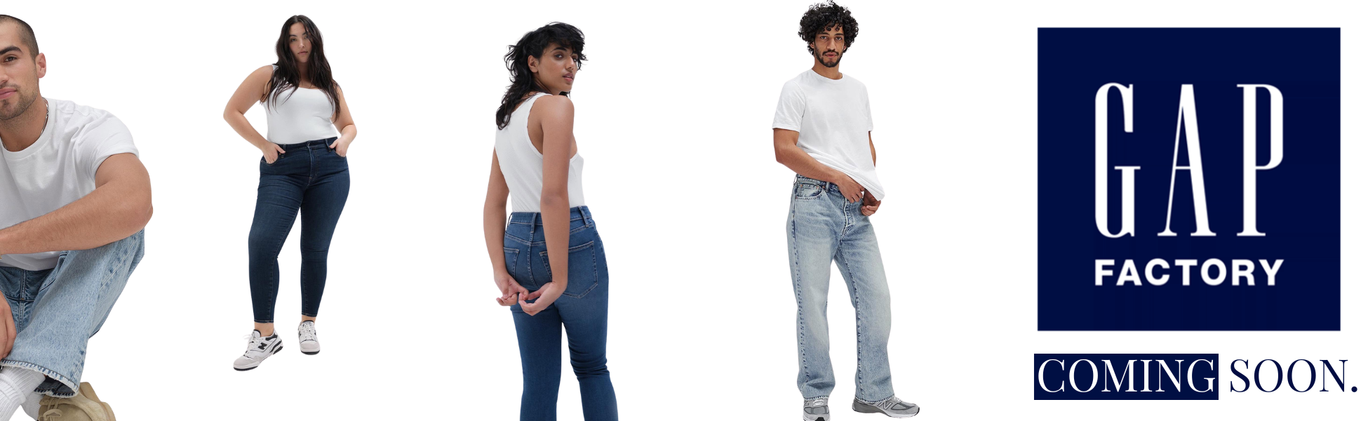 GAP Factory. Coming Soon. Web Banner.