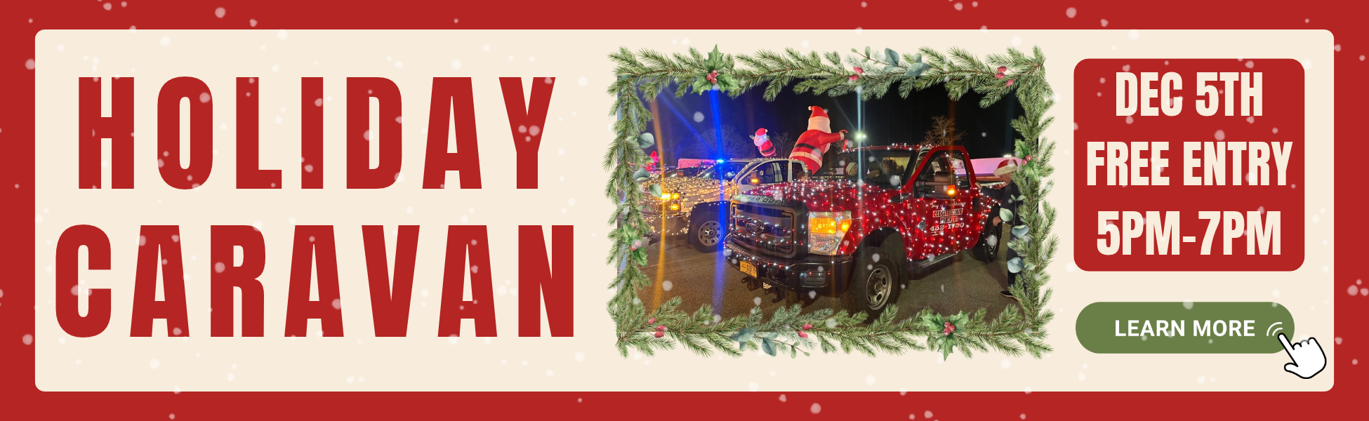 Holiday Caravan Web Banner 2026