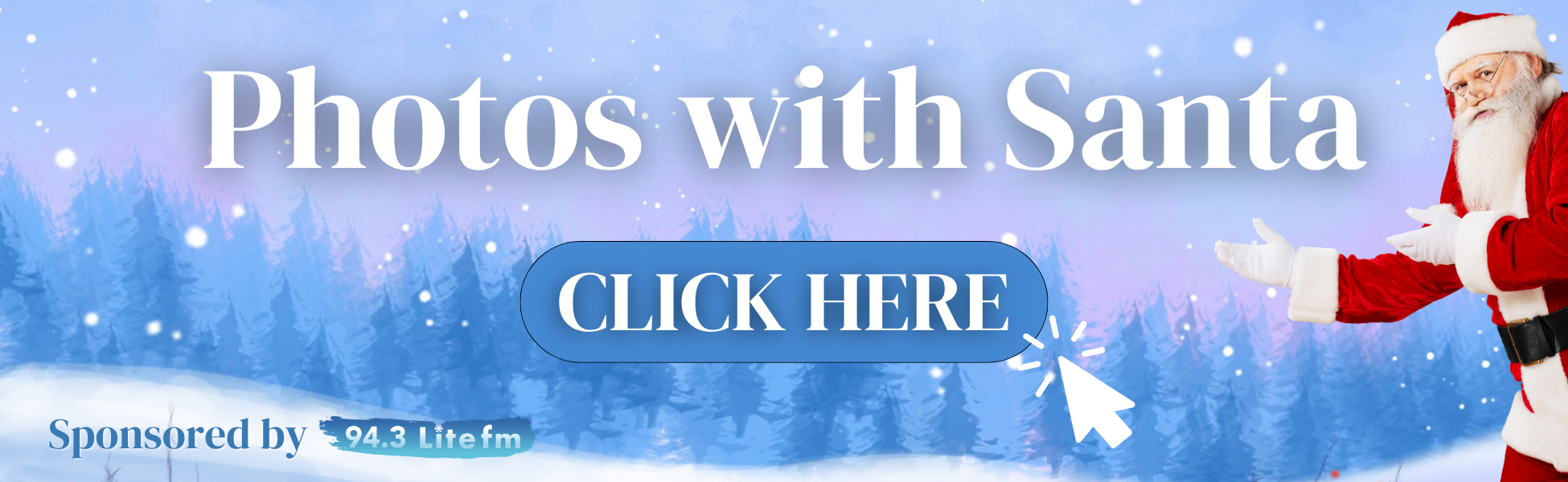 Photos with Santa Web Banner