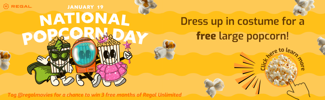 Regal National Popcorn Day Web Banner