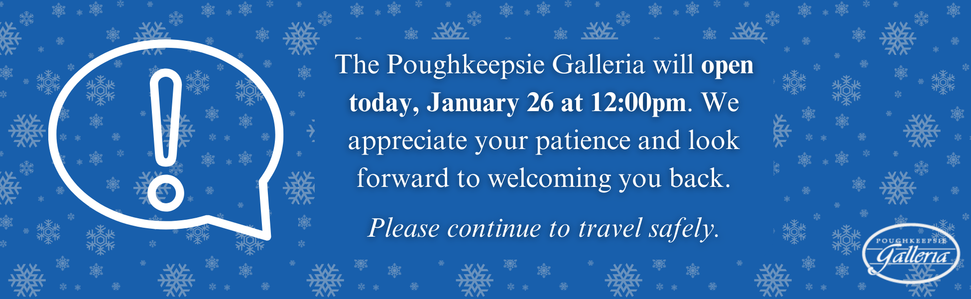 Reopening Jan 2026 Web Banner