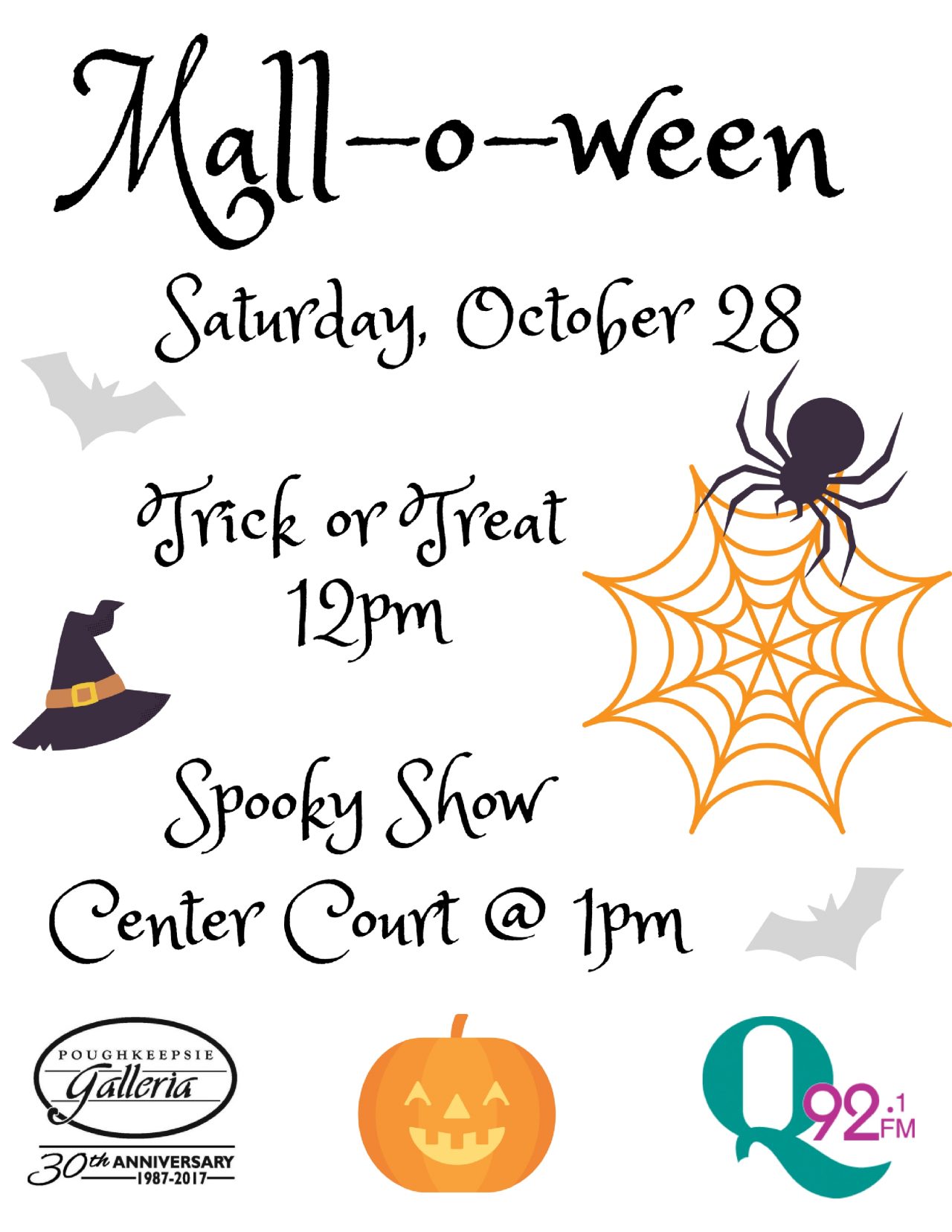 MallOWeen Trick or Treat 2017! Poughkeepsie Galleria