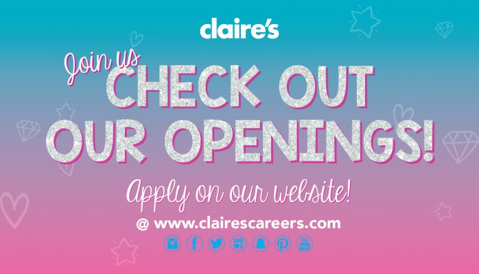 claires hiring