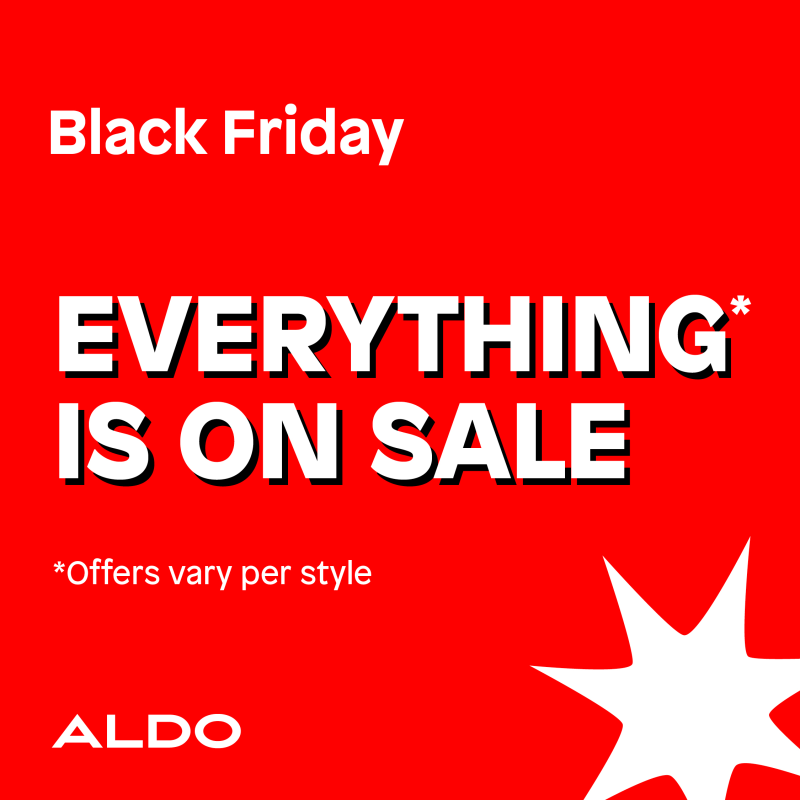 ALDO - Black Friday - Everything is on sale!* Poughkeepsie