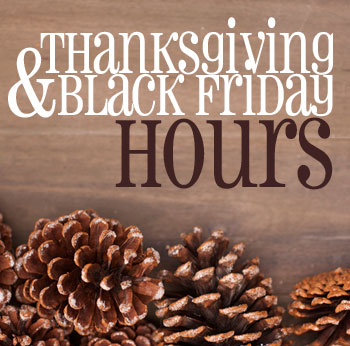 Thanksgiving black friday hours