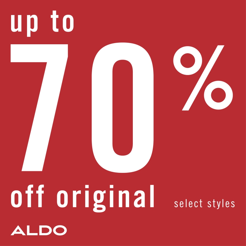 ALDO End of season sale Up to 70 off on sale. Poughkeepsie Galleria