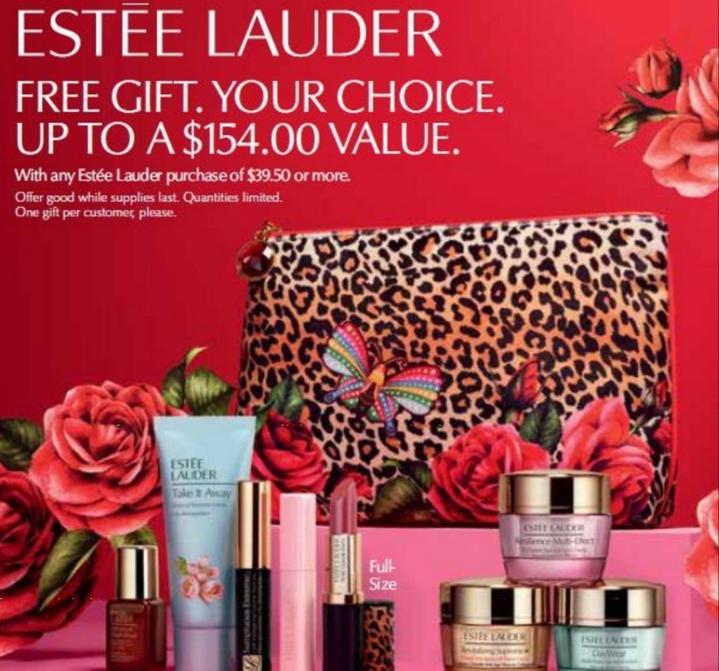 Macy's Estèe Lauder Free Gift with Purchase