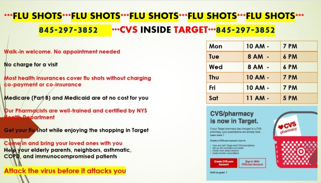 Target flu shots