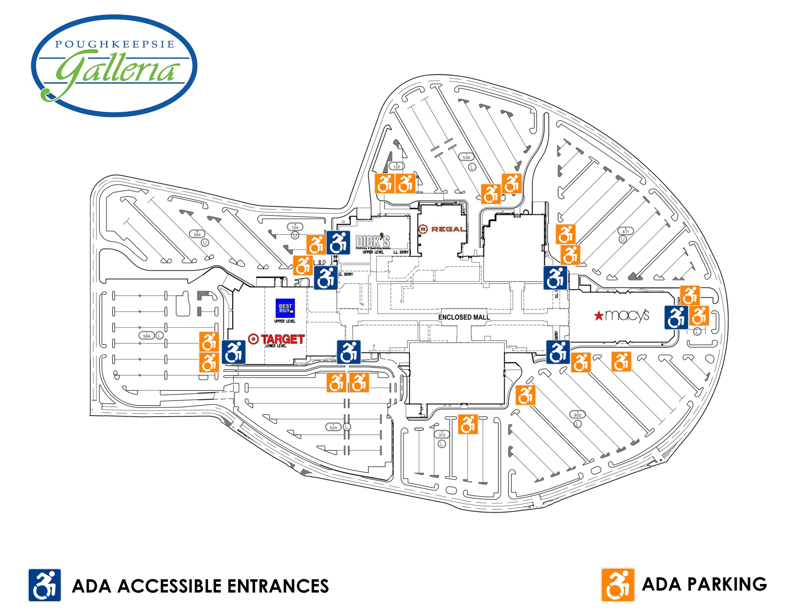 Help - Guest Services & Accessibility at Poughkeepsie Galleria