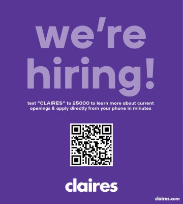Claires Hiring