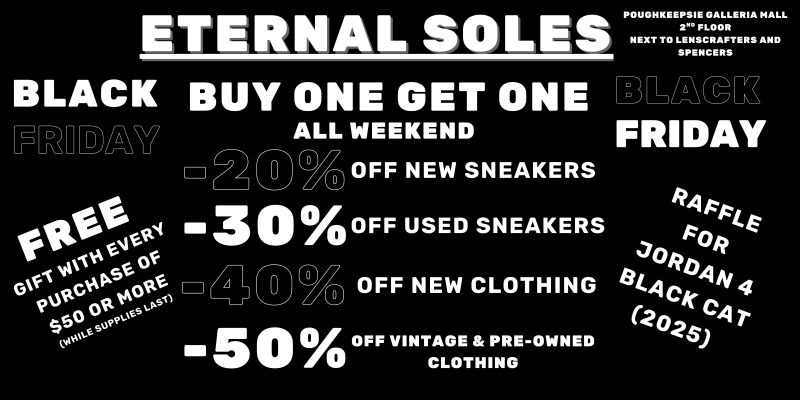 Banner web black friday rebajas 50% promocional negro