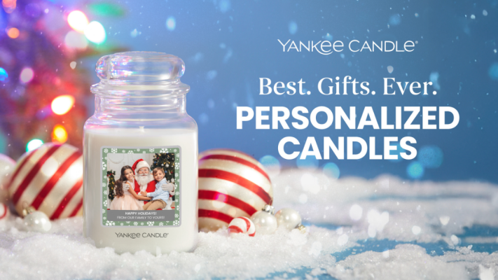 Personalized Candles at Yankee Candle