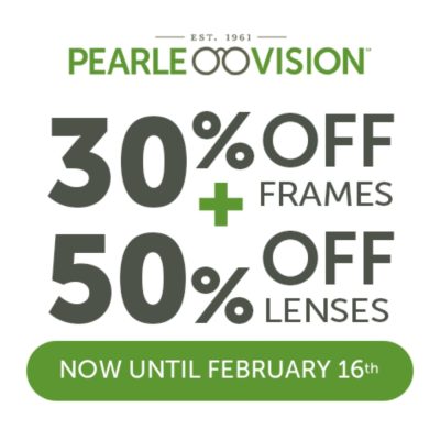 Pearle Vision Campaign 1097 30 off frames and 50 off lenses EN Image Set 1 1080x1080