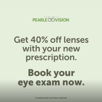 Pearle Vision Campaign 1104 Get 40 off EN Image Set 1 1080x1080