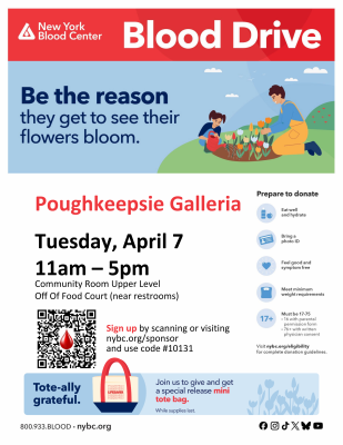 NYBC Blood Drive Flyer April 7 26