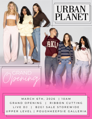 Urban Planet Grand Opening Flyer