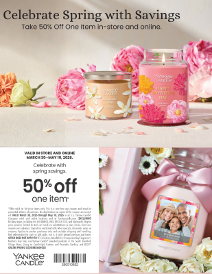 Celebrate Spring Yankee Candle