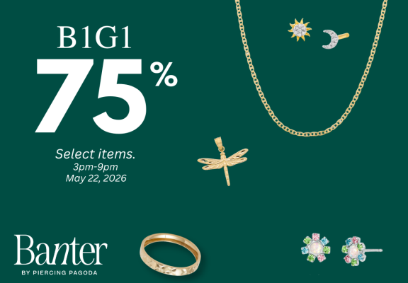 Banter B1G1 75% Sale
