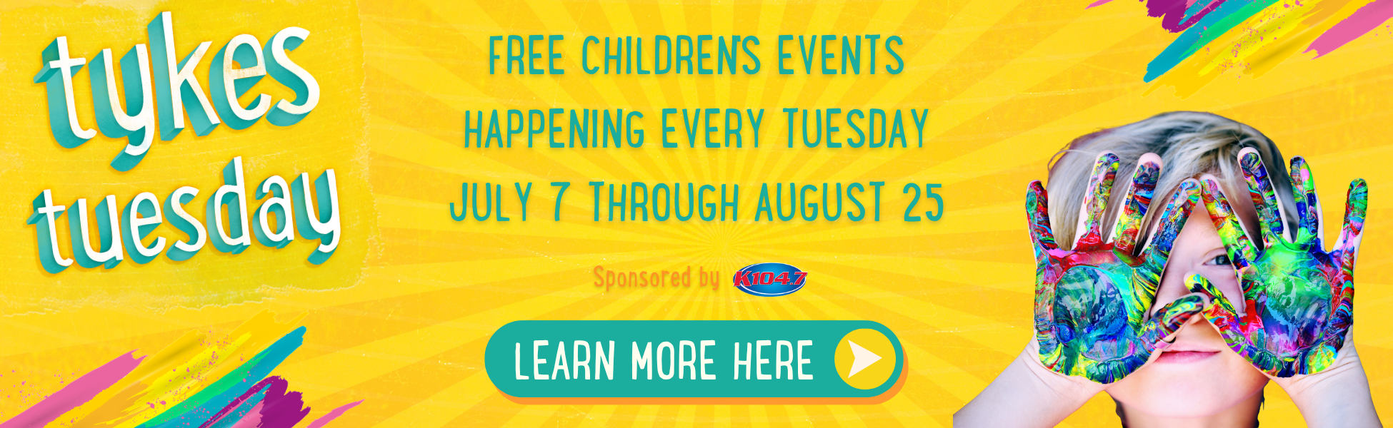 Tykes Tuesday Web Banner 2026