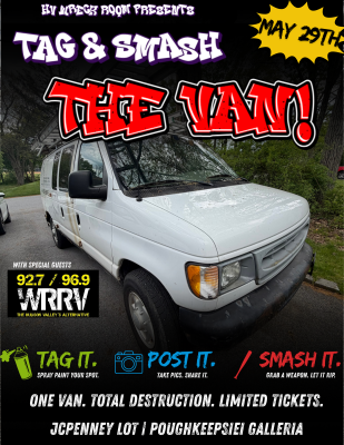 Wreck Room HV Van Smash May 2026 Flyer