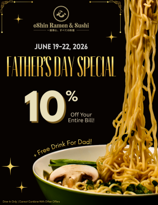 eShin Ramen Father's Day Special 2026