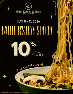 eShin Ramen Mother's Day Special 2026