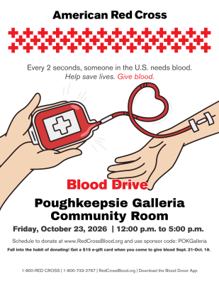 Red Cross Flyer October 23, 2026