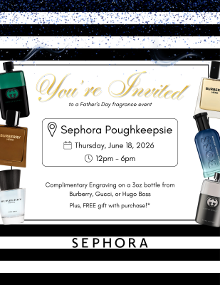 Sephora Father's Day Engraving Event Flyer (1)